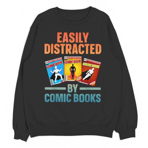 Cute Comic Book For Men Women Comic Book Collector Unisex Sweatshirt - Bookorys CA