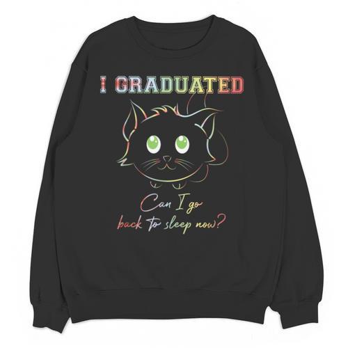 Cute Can I Go Back To Sleep Graduation Unisex Sweatshirt - Best Gift Smart