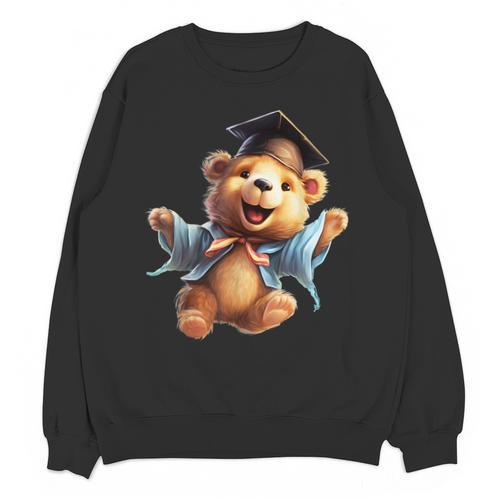 Cute Graduation Bear To Celebrate Your Graduate Unisex Sweatshirt - Best Gift Smart