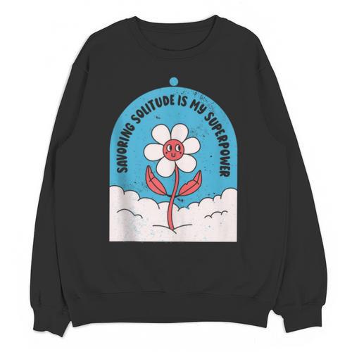 Cute Introvert Shy Teen Anti-Social Inner Strength Unisex Sweatshirt - Raresse