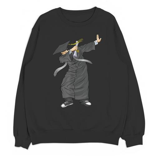 Dabbing Graduation Class Of 2024 Men Graduation Unisex Sweatshirt - Best Gift Smart