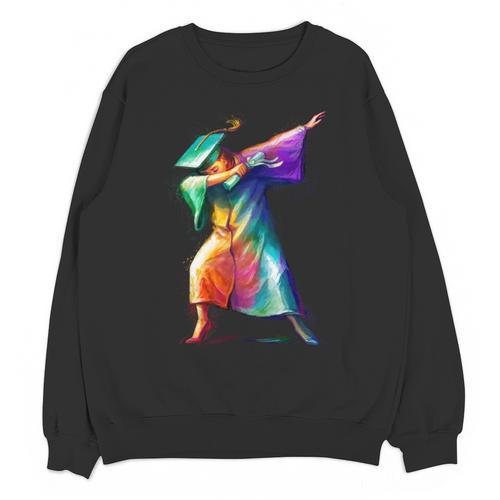 Dabbing Graduation Women Unisex Sweatshirt - Best Gift Smart