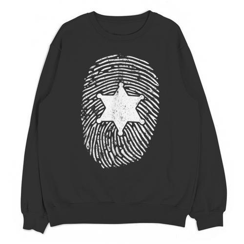 Deputy Sheriff DNA Sheriff Graduation 6 Star Badge Unisex Sweatshirt - Best Gift Smart