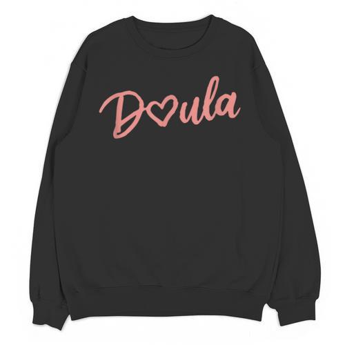 Doula Shirt Tee Heart Midwife Childbirth Graduation Unisex Sweatshirt - Best Gift Smart