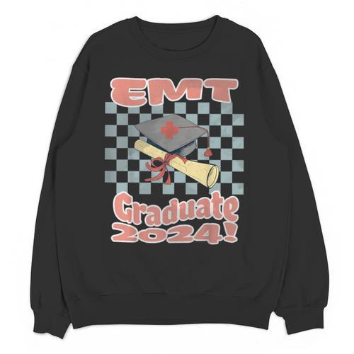 EMT Graduation Class Of 2024 Emergency Medical Tech Medic Unisex Sweatshirt - Best Gift Smart