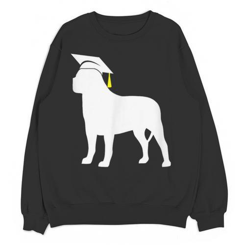 English Mastiff Graduation Dog Graduate Unisex Sweatshirt - Best Gift Smart