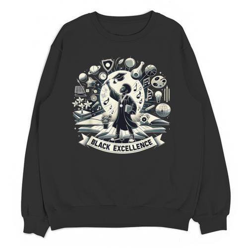 Excellence Graduation Black History Month Inspiring Unisex Sweatshirt - Best Gift Smart