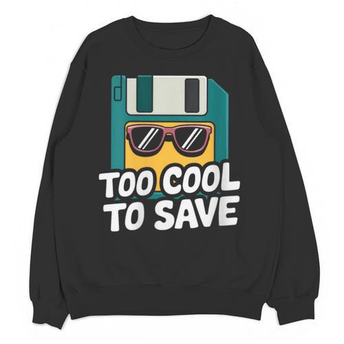 Floppy Disk Retro Tech Nostalgia Old School Computing Humor Unisex Sweatshirt - Figerry