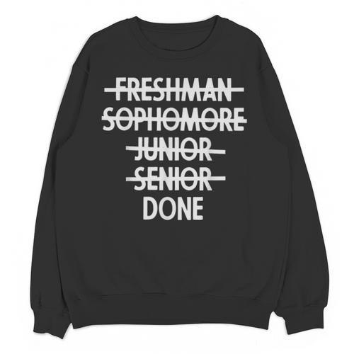 Freshman To Senior Class Of 2018 Senior Graduation T Shirt Unisex Sweatshirt - Best Gift Smart