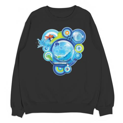 Frutiger Aero Metro Abstract Maximalism 2000s Nostalgia Unisex Sweatshirt - Figerry