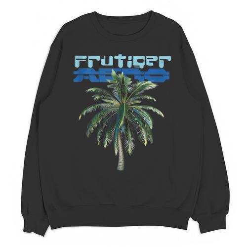 Frutiger Aero Palm Tree Y2k Aesthetic 2000s Trend Unisex Sweatshirt - Figerry