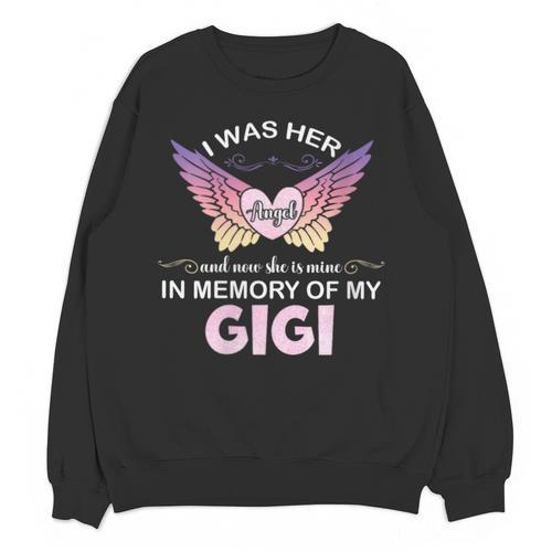 Gigi Angel In My Memory Cute Family Remembrance Match Unisex Sweatshirt - Easessy
