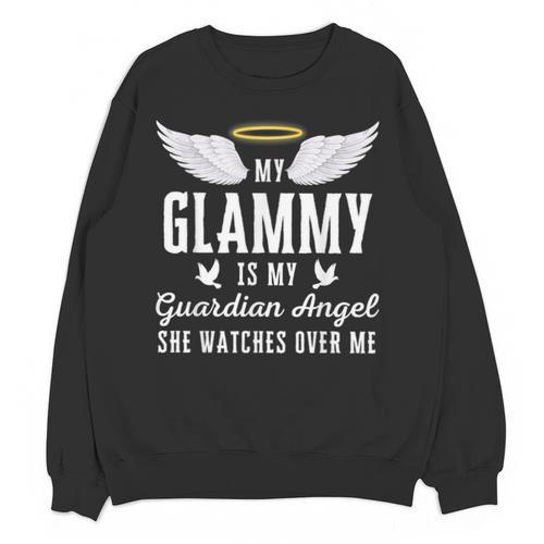 My Glammy Is My Guardian Angel In Loving Memorial Memory Tee Unisex Sweatshirt - Easessy