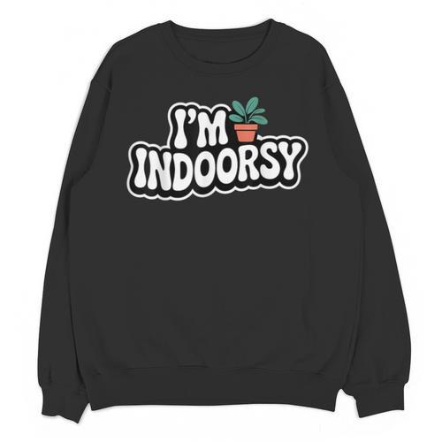 Goth Gardening Introvert Social Battery Outfit Unisex Sweatshirt - Raresse