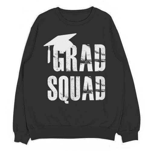 Grad Squad Graduate Graduation T-Shirt Graduation Idea Unisex Sweatshirt - Best Gift Smart