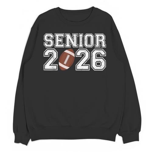 Graduate Senior Class Of 2026 Graduation American Football Unisex Sweatshirt - Best Gift Smart