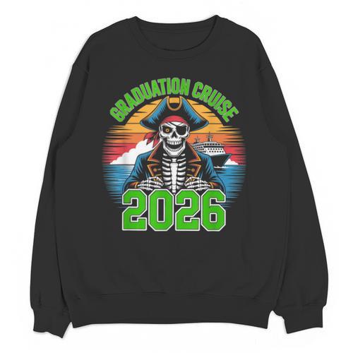 Graduation Cruise 2026 Group Pirate Matching Voyage Unisex Sweatshirt - Best Gift Smart