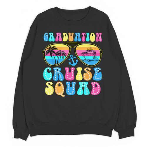 Graduation Cruise Squad Class Of 2025 Vacation Family Grad Unisex Sweatshirt - Best Gift Smart