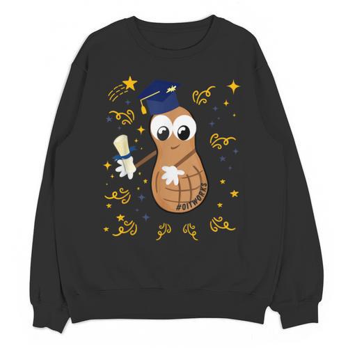 Graduation Flossing Peanut OIT Unisex Sweatshirt - Best Gift Smart