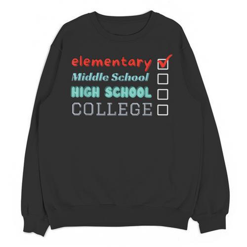 Graduation Promotion Elementary School To Junior High Unisex Sweatshirt - Best Gift Smart