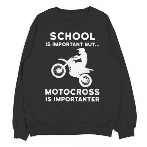 Graduation Shirt For Dirtbike Motocross Riders Unisex Sweatshirt - Best Gift Smart