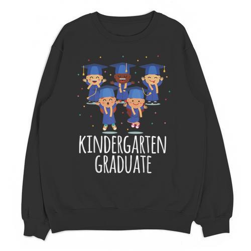 Graduation Shirt Kindergarten Graduate Tshirt Unisex Sweatshirt - Best Gift Smart