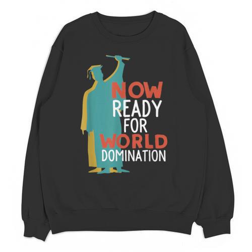 Graduation T-Shirt For College n High School Grad Unisex Sweatshirt - Best Gift Smart