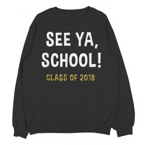 High School Graduation Class Of 2018 Shirt Unisex Sweatshirt - Best Gift Smart