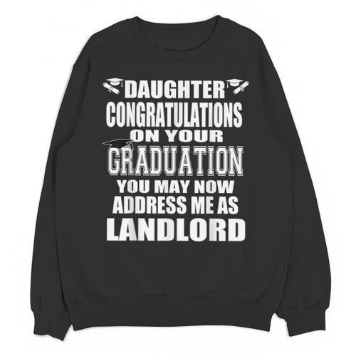 High School Graduation Mom Dad T Shirt College Grad Unisex Sweatshirt - Best Gift Smart