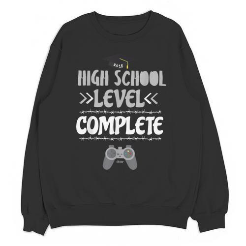 High School Graduation Shirt Video Gamer Graduation Unisex Sweatshirt - Best Gift Smart