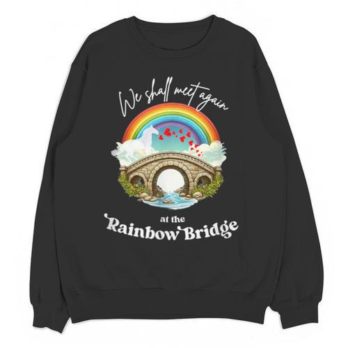 Horse Memorial In Loving Memory Of Horse Rainbow Bridge Unisex Sweatshirt - Easessy