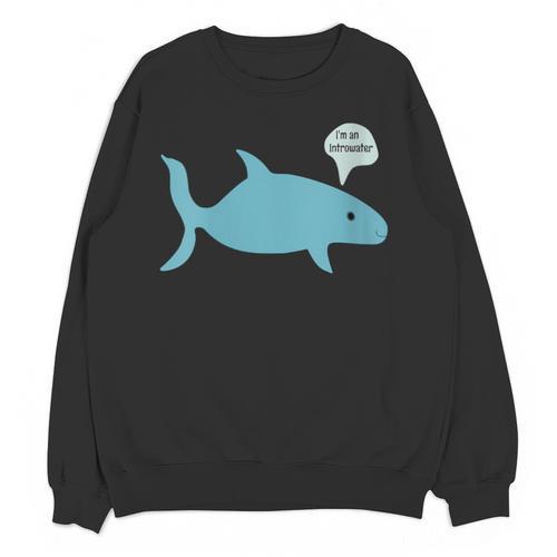I'm An Introwater Cute Whale I'm An Introvert Unisex Sweatshirt - Raresse