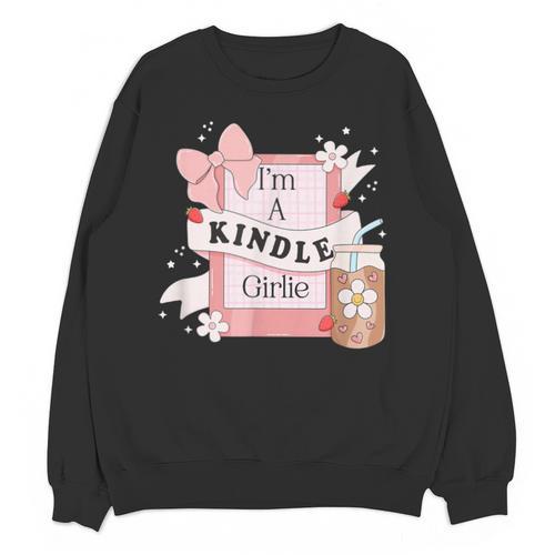 I'm A Kindle Girlie Book Lover Bookish Unisex Sweatshirt - Bookorys