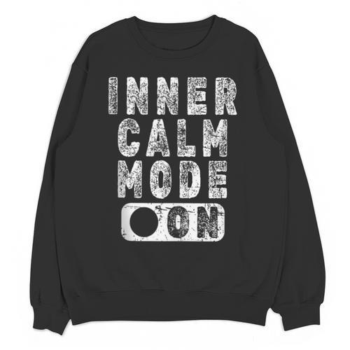 Inner Calm Mode On Introvert Saying Unisex Sweatshirt - Raresse