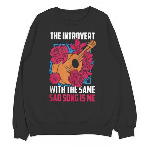 Introvert Singers Singing Sad Song Classical Music Lovers Unisex Sweatshirt - Raresse