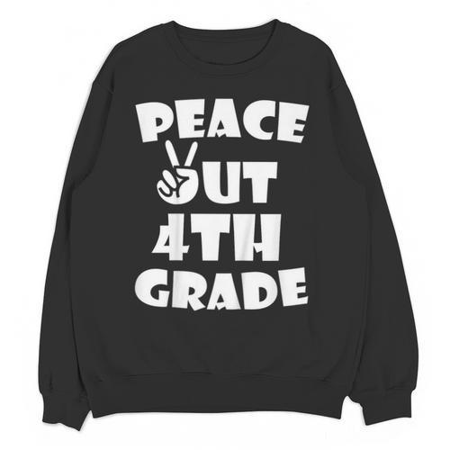 Kids Kids Peace Out 4th Grade For Graduation Unisex Sweatshirt - Best Gift Smart