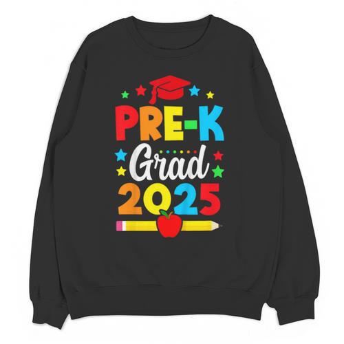 Kids Pre-K Grad 2025 Preschool Graduation 2025 Unisex Sweatshirt - Best Gift Smart