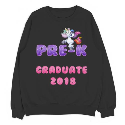 Kids Kids Pre-K PreSchool Unicorn Graduation T Shirt Unisex Sweatshirt - Best Gift Smart