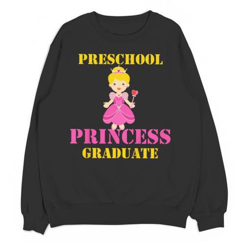 Kids Princess Graduate Prek Preschool Graduation Tshirt For Girls Unisex Sweatshirt - Best Gift Smart