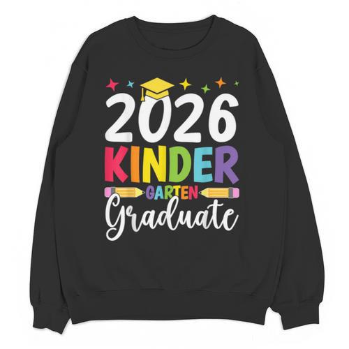 Kindergarten Graduate 2026 Preschool Graduation Kid Boy Girl Unisex Sweatshirt - Best Gift Smart