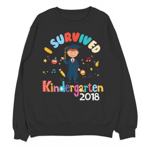 Kindergarten Graduation 2018 T Shirt Graduate Unisex Sweatshirt - Best Gift Smart