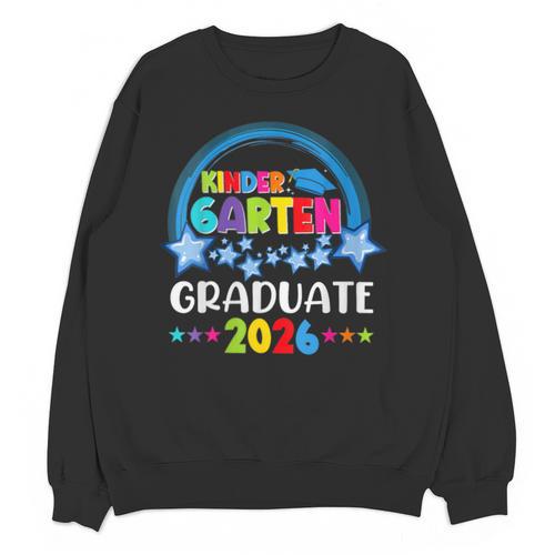 Kindergarten Graduation 2026 Pre-k Graduate Kids Boys Girls Unisex Sweatshirt - Best Gift Smart
