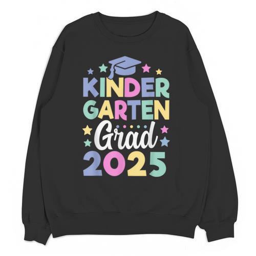 Kindergarten Graduation Kindergarten Grad Kid Girl Boy 2025 Unisex Sweatshirt - Best Gift Smart