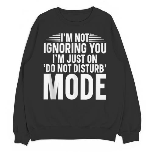 Leave Me Alone Tee Introvert Humor Unisex Sweatshirt - Raresse