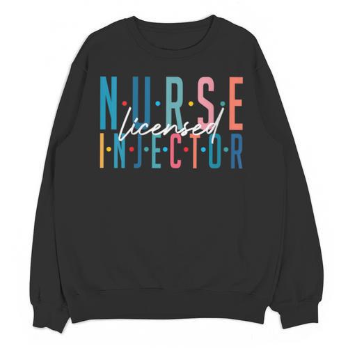 Licensed Nurse Injector Graduation Nurse Injector Unisex Sweatshirt - Best Gift Smart