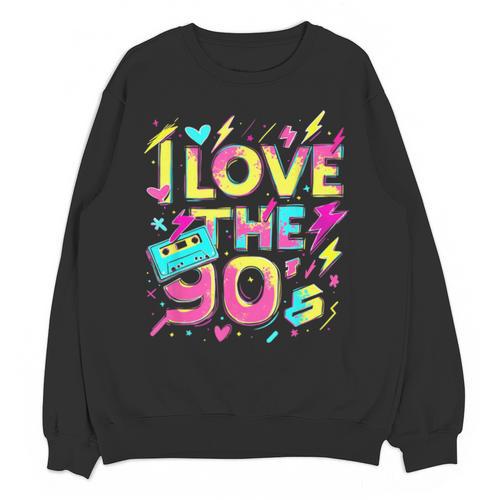 I Love The 90'S 90s Retro Nostalgia Unisex Sweatshirt - Figerry