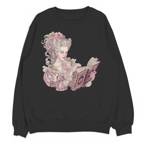 Marie Antoinette Reading A Book Unisex Sweatshirt - Bookorys