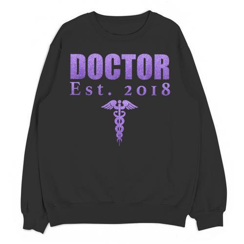 Medical Student Shirt Doctor Graduation Tshirt MD DO Degree Unisex Sweatshirt - Best Gift Smart