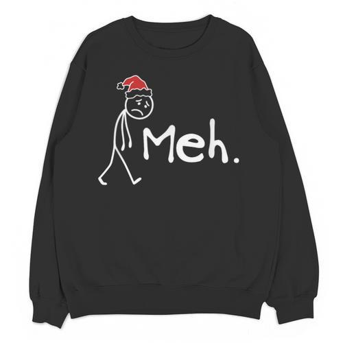 Meh Christmas Introvert Unisex Sweatshirt - Raresse