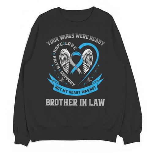 In Memory Of Brother In Law Type 1 Diabetes Awareness Print Unisex Sweatshirt - Easessy